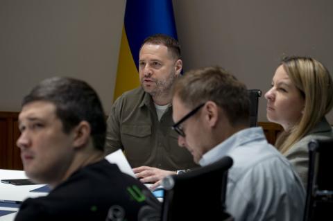 Андрей Ермак провел координационное совещание, посвященное вопросам преступлений против детей и их незаконной принудительной депортации из Украины