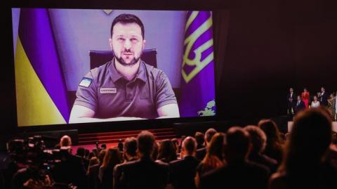 "Диктатор програє": Зеленський виступив на Каннському кінофестивалі
