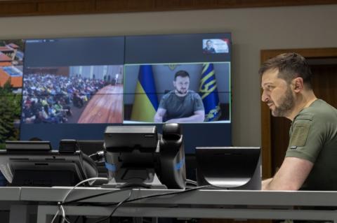 Украинцы и американцы стали гораздо ближе: мы одинаково понимаем слово «свобода» – обращение Президента Украины к сообществу Стэнфордского университета