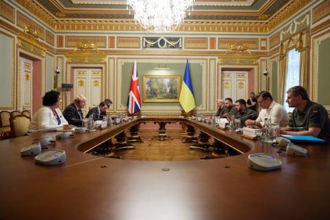 Президент Украины встретился с Премьер-министром Великобритании в Киеве – во второй раз за время полномасштабной войны