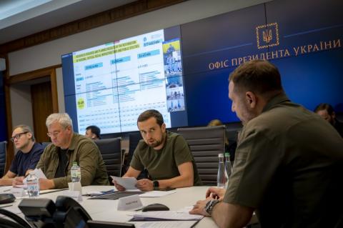 Андрей Ермак провел заседание президиума Конгресса местных и региональных властей при Президенте, на котором был представлен план восстановления Украины