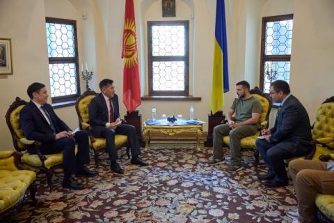 Глава государства принял верительные грамоты у послов Кыргызстана, Румынии, Бельгии и Испании