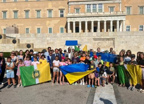 Более 20 стран мира организовали летний отдых для украинских детей