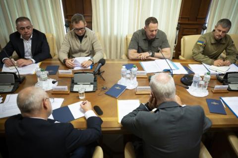 Андрей Ермак обсудил с главами иностранных диппредставительств поддержку Украины на пути к членству в ОЭСР и создание специального трибунала по преступлению агрессии