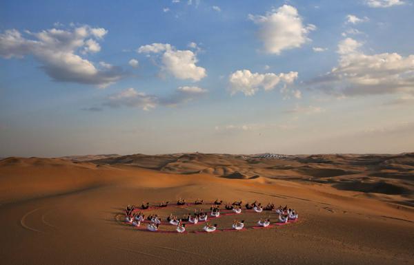 Жаркая Азия. Как выглядит роскошный курорт в пустыне Гоби (ФОТО)