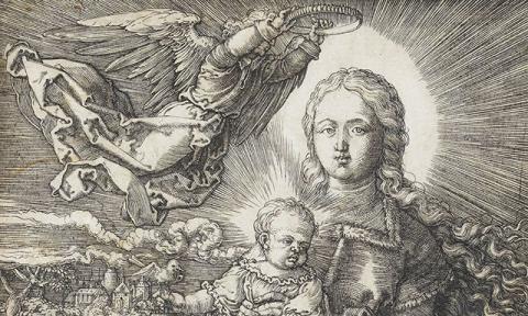 "Дева Мария, коронованная ангелом": во Франции найдена уникальная гравюра