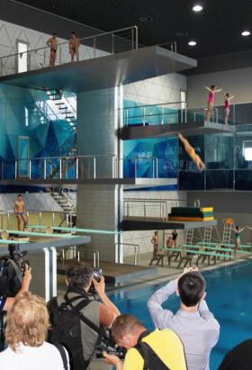 Федерация прыжков в воду развивает центр олимпийской подготовки на своей базе