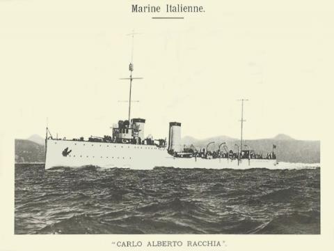 К столетию крушения империй: история итальянского конвоя и эсминца "Раккиа"