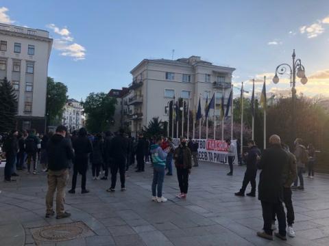 Дело об убийстве Гандзюк: активисты пришли с протестами под ОП и дом Венедиктовой