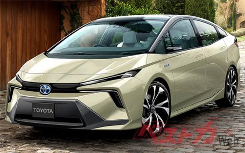 Новая Toyota Prius 2022 показалась на официальных фото и видео