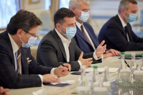 Владимир Зеленский встретился с главой МИД Италии