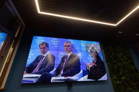 Выступление руководителя Офиса Президента Украины Андрея Ермака на панели Securing Europe в рамках Всемирного экономического форума в Давосе