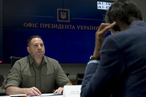 Андрей Ермак и Андерс Фог Расмуссен провели первое заседание Группы по вопросам международных гарантий безопасности для Украины