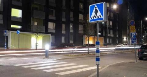 Умный фонарь будет оберегать пешеходов в Финляндии