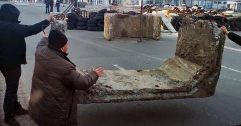 В Киеве часть блокпостов демонтируют или переведут в спящий режим