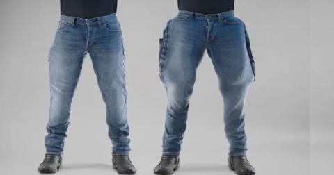 Безопасные джинсы для мотоциклистов придумали в Швеции