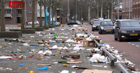 Служба экстренной борьбы с мусором появилась в Нидерландах